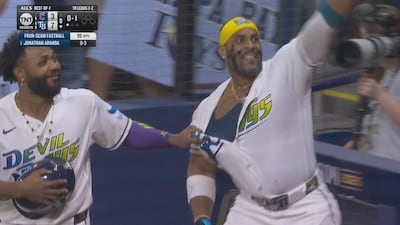 Yandy Diaz fait lever le party à Tampa