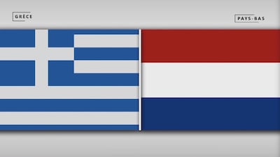 Grèce 2 - Pays-Bas 2