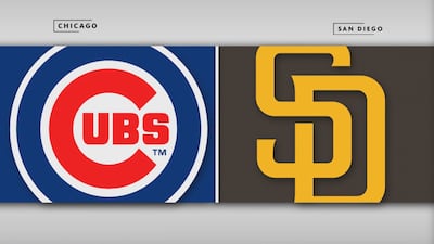 Cubs 1 - Padres 4