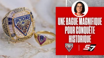 Une bague qui représente beaucoup pour Danièle Sauvageau