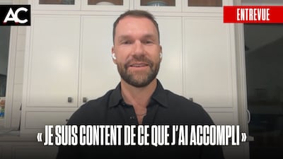 David Desharnais : « Je suis content de ce que j'ai accompli »