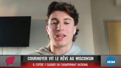 Cournoyer vit le rêve au Wisconsin
