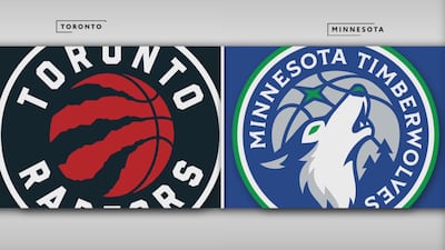 Raptors 94 - Timberwolves 117