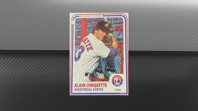 Alain Choquette chez les Expos