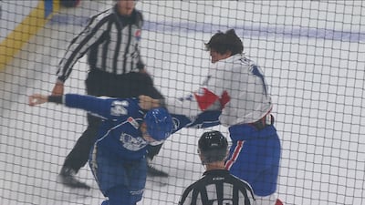 Furieux combat entre Thorpe et Allard