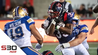 Alouettes 37 - Blue Bombers 10
