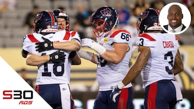 Les Alouettes visent le 1er rang devant les légendes de l'équipe