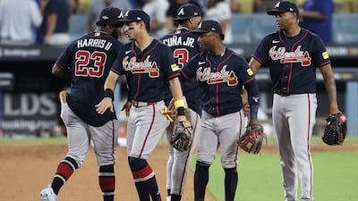Braves 3 - Dodgers 2
