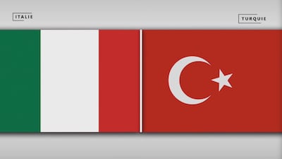 Italie 3 - Turquie 1
