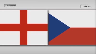 Angleterre 3 - Tchéquie 0
