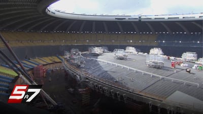 Un chantier impressionnant qui avance bien au Stade olympique