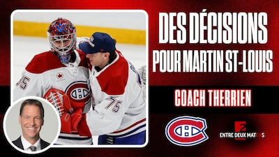 Martin Saint-Louis a des décisions à prendre