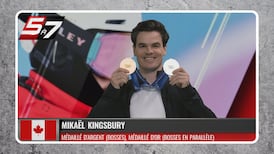 « Cinq médailles en cinq jeux, c'est incroyable! »