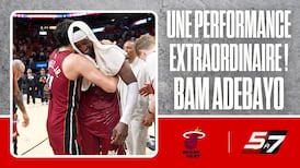 Une performance extraordinaire de Bam Adebayo!