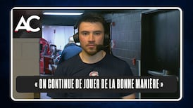 « On continue de jouer de la bonne manière »