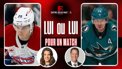Confrontation Canadiens - Sharks