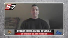 Les Cataractes de Shawinigan vont honorer Alex Burrows