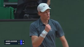 Auger-Aliassime s'avoue vaincu devant Sinner à Monte-Carlo