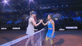 Fernandez tout juste à court devant Rybakina