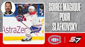 Slafkovsky a connu une soirée magique!