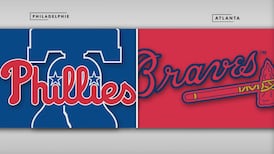 Phillies 8 - Braves 5 (10 manches)