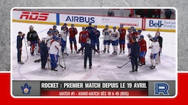 Le Rocket enfin de retour en action pour les séries
