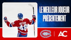 Hutson : Meilleur joueur du CH en séries