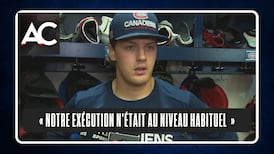 « Notre exécution n'était pas au niveau habituel »