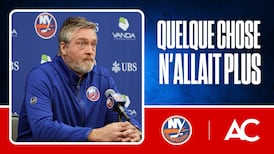 Quelque chose ne fonctionnait plus avec les Islanders