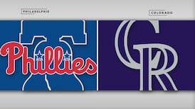 Phillies 1 - Rockies 4