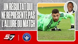 Un résultat qui ne représente pas l'allure du match