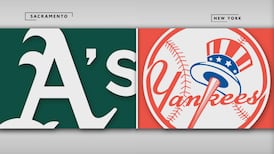 Athletics 3 - Yankees 5