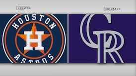 Astros 1 - Rockies 9