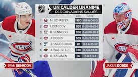 Le Calder à Schaefer unanimement