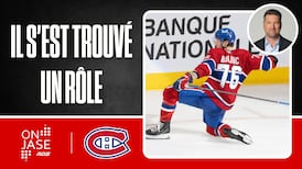 « C'est fatiguant jouer contre des gars de même »