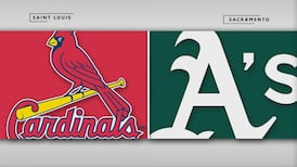 Cardinals 5 - Athletics 4
