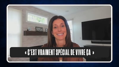 « C'est tout un honneur pour moi! »