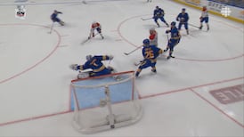 Une action parfaite contrée par le gant de Luukkonen