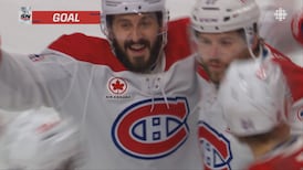 Une redirection habile de Danault qui donne les devants