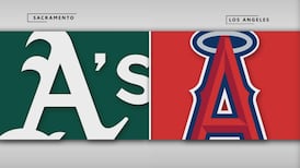 Athletics 1 - Angels 2