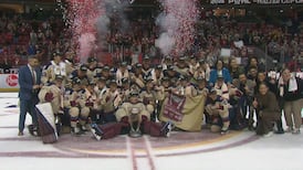 La traditionnelle photo avec le trophée!
