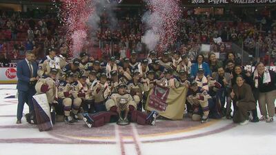 La traditionnelle photo avec le trophée!