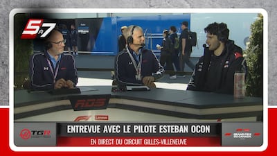 Esteban Ocon, comme à la maison à Montréal