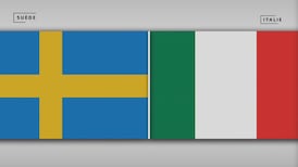 Suède 3 - Italie 0