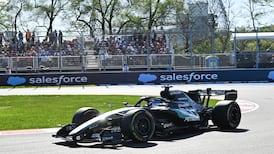 Les Mercedes en première ligne pour la course sprint
