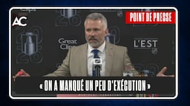 Un léger manque d'exécution a fait la différence selon St-Louis