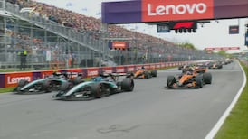 Départ spectaculaire pour Norris