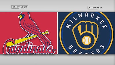 Cardinals 1 - Brewers 5