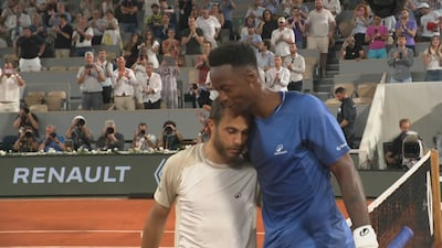 Monfils s'incline dans un duel tout français