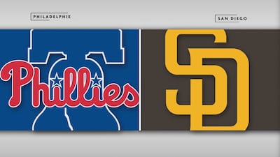 Phillies 3 – Padres 0